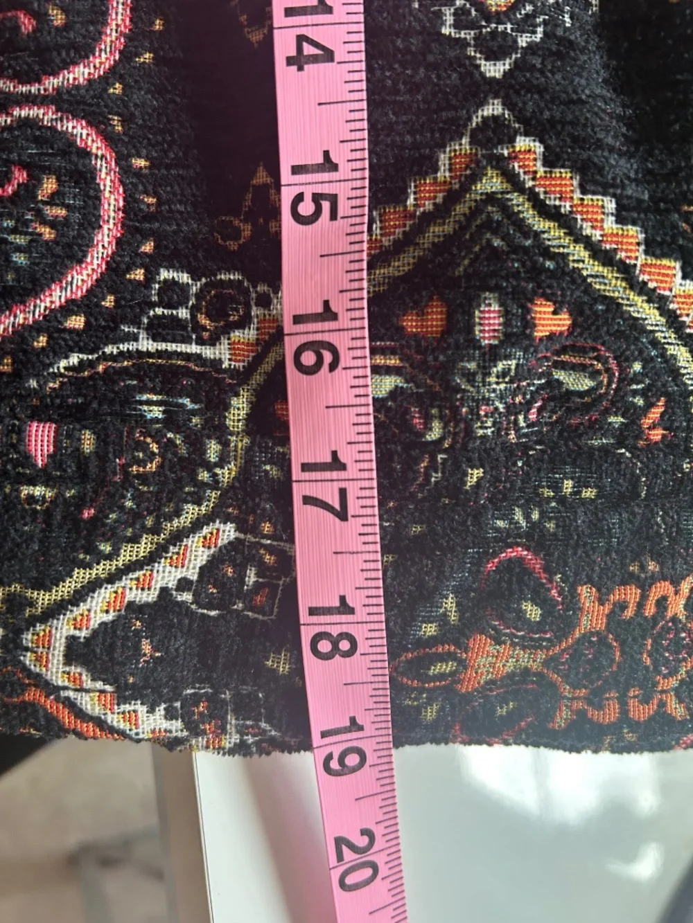 Free People Women's Tapestry Labyrinth Patterned Moto Jacket size M